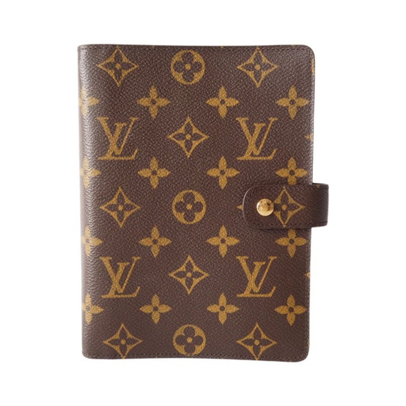 LOUIS VUITTON Agenda MM Monogram  Day Planner Cover Authentic