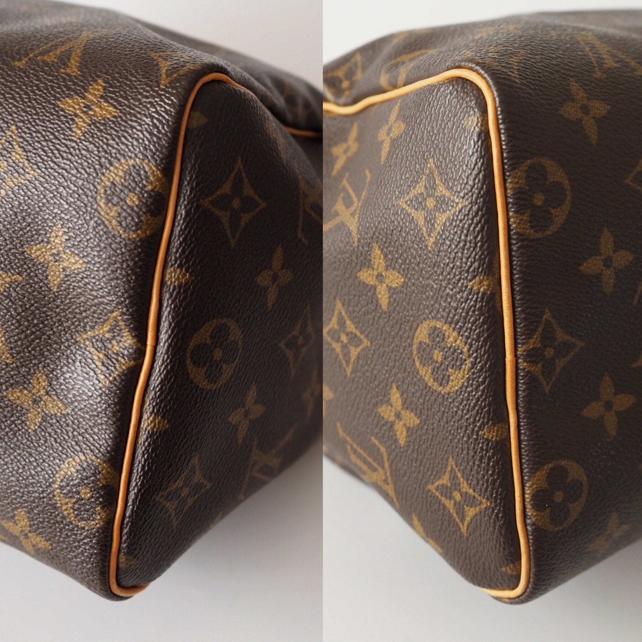 LOUIS VUITTON Speedy 25 Monogram Boston Hand Bag M41528 Purse Authentic