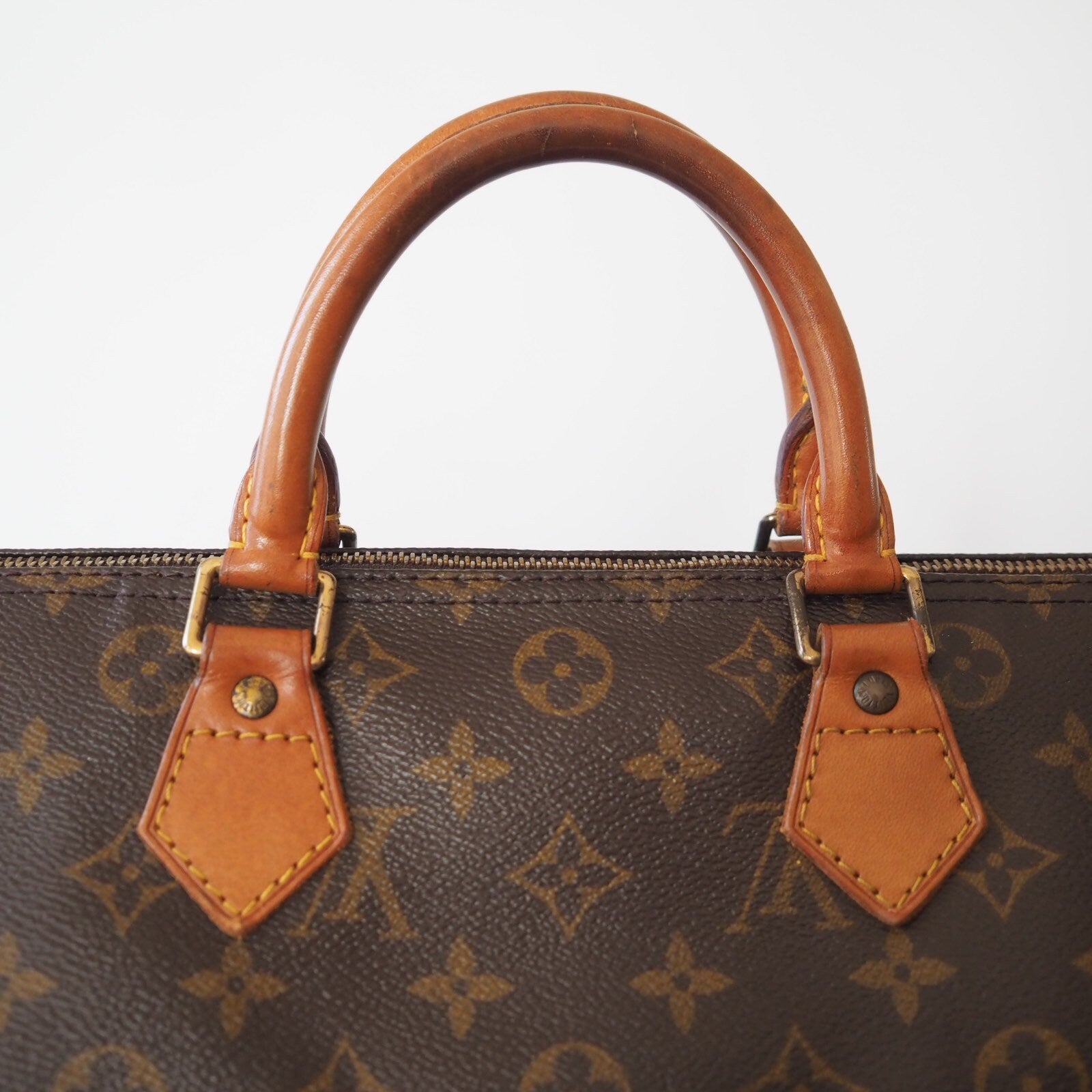 LOUIS VUITTON Speedy 30 Monogram Boston Hand Bag Purse Authentic