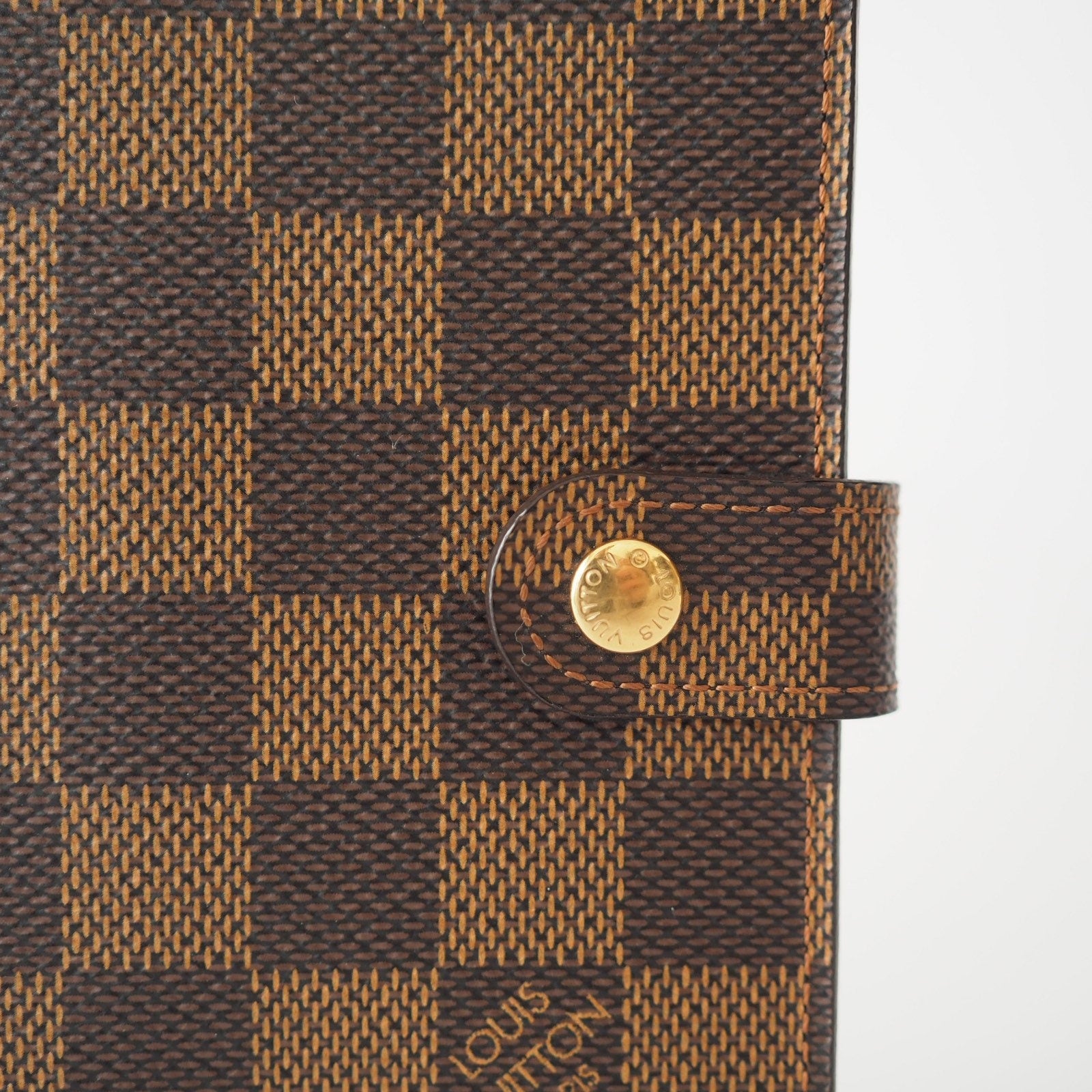 LOUIS VUITTON Damier Agenda PM Day Planner Cover Authentic lv Vintage