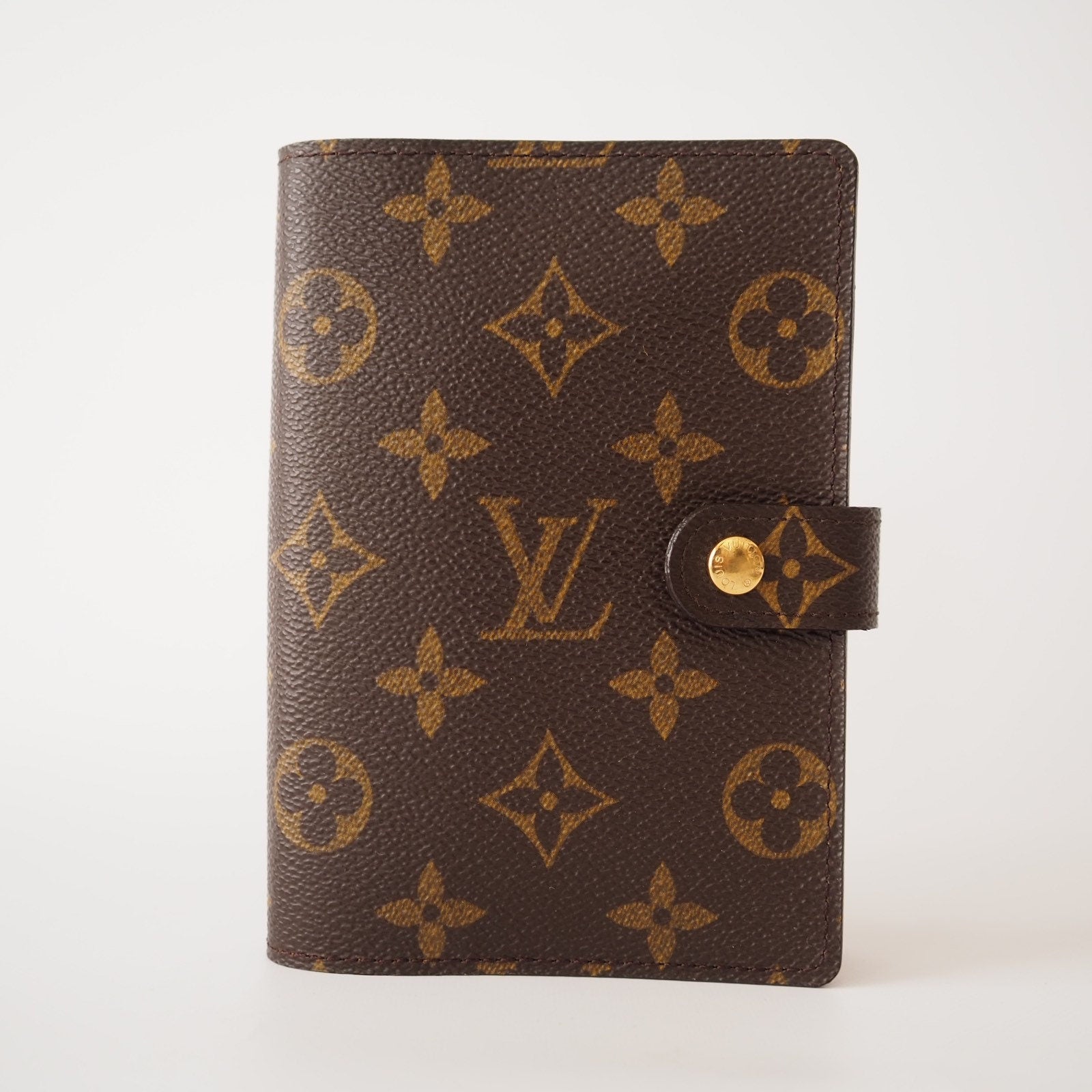 LOUIS VUITTON Monogram Agenda PM Day Planner Cover Lv Authentic Box