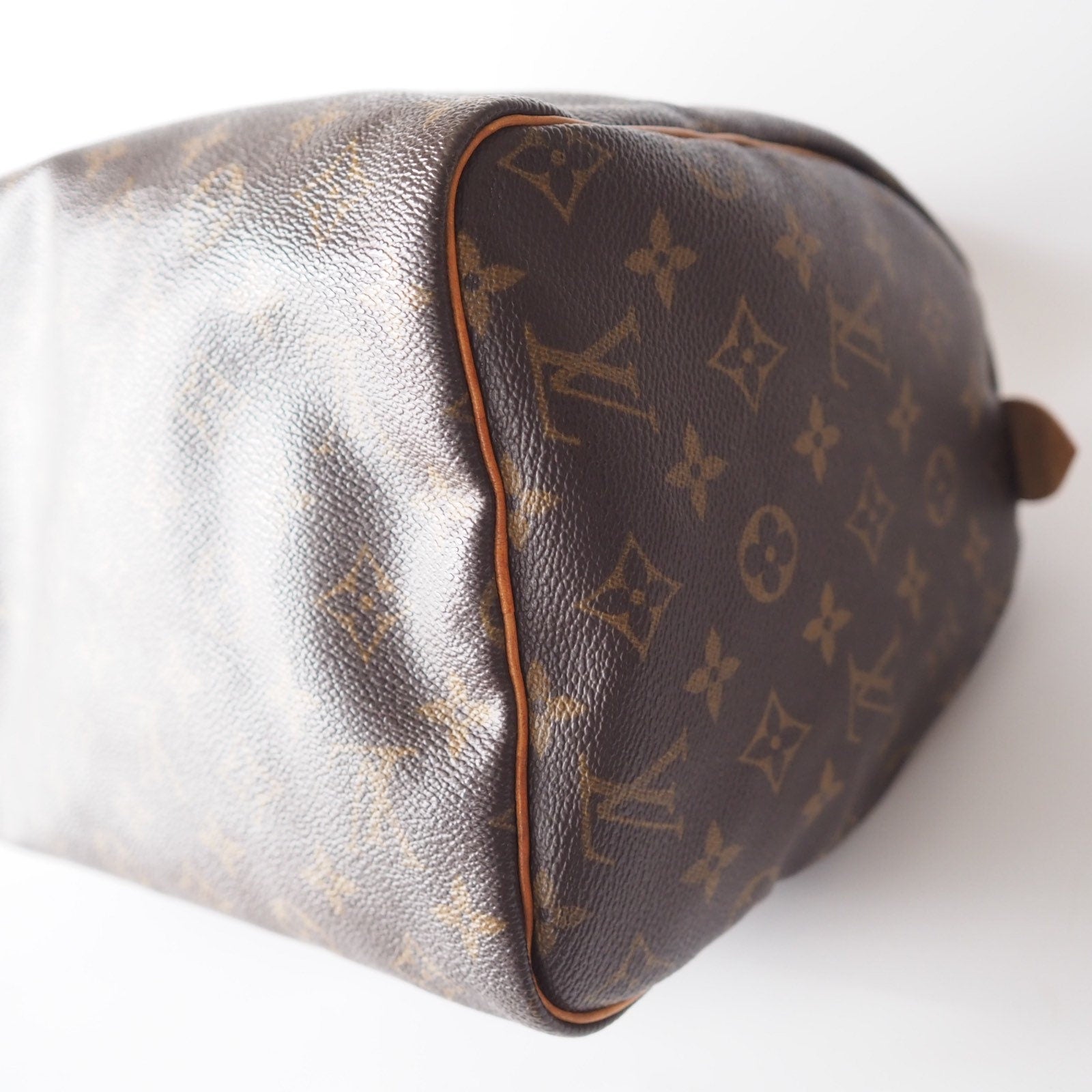 LOUIS VUITTON Speedy 30 Monogram Boston Hand Bag Purse Authentic