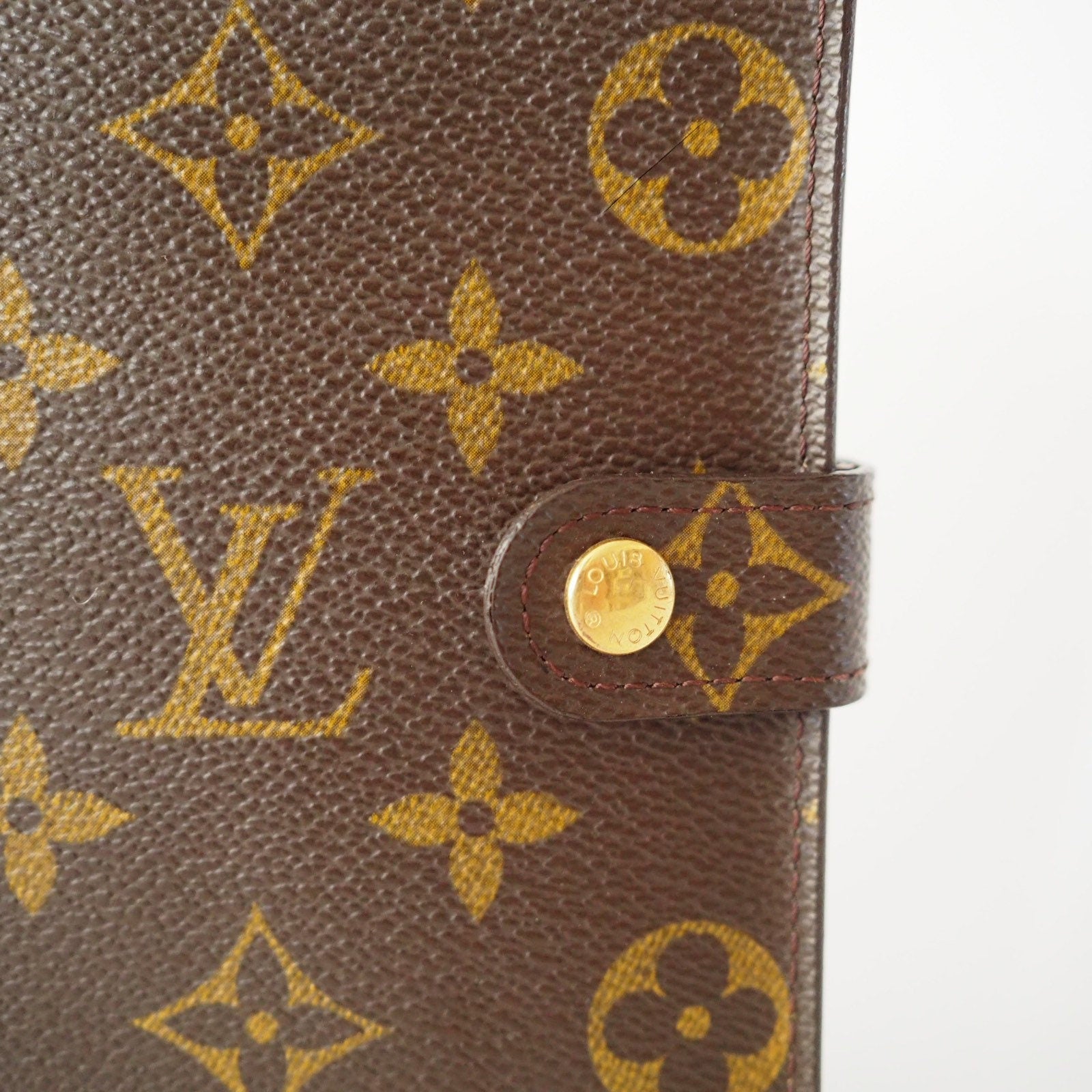 Louis Vuitton Monogram Agenda PM Day Planner Cover Authentic LV Vintage