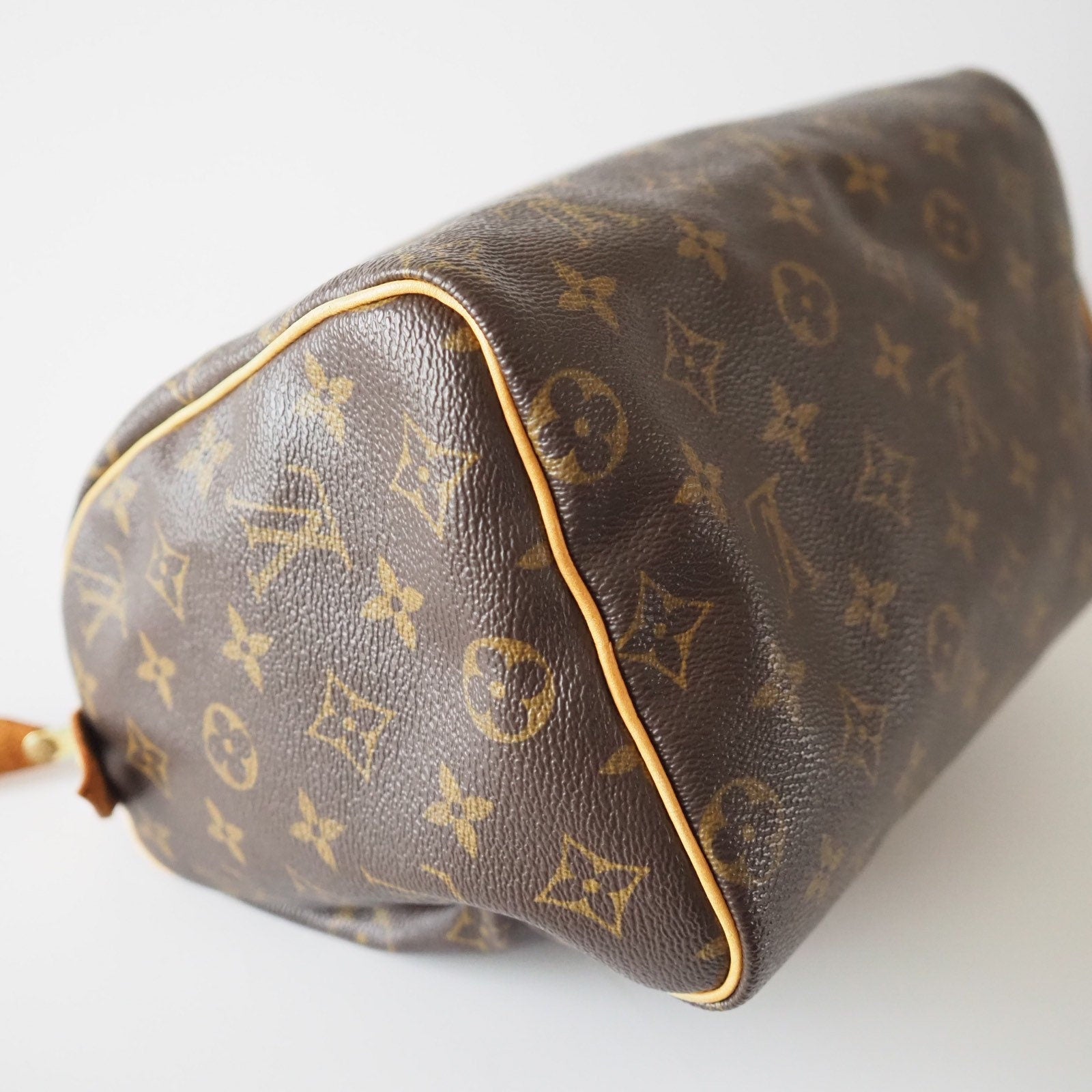 LOUIS VUITTON Speedy 25 Monogram Boston Hand Bag M41528 Purse Authentic