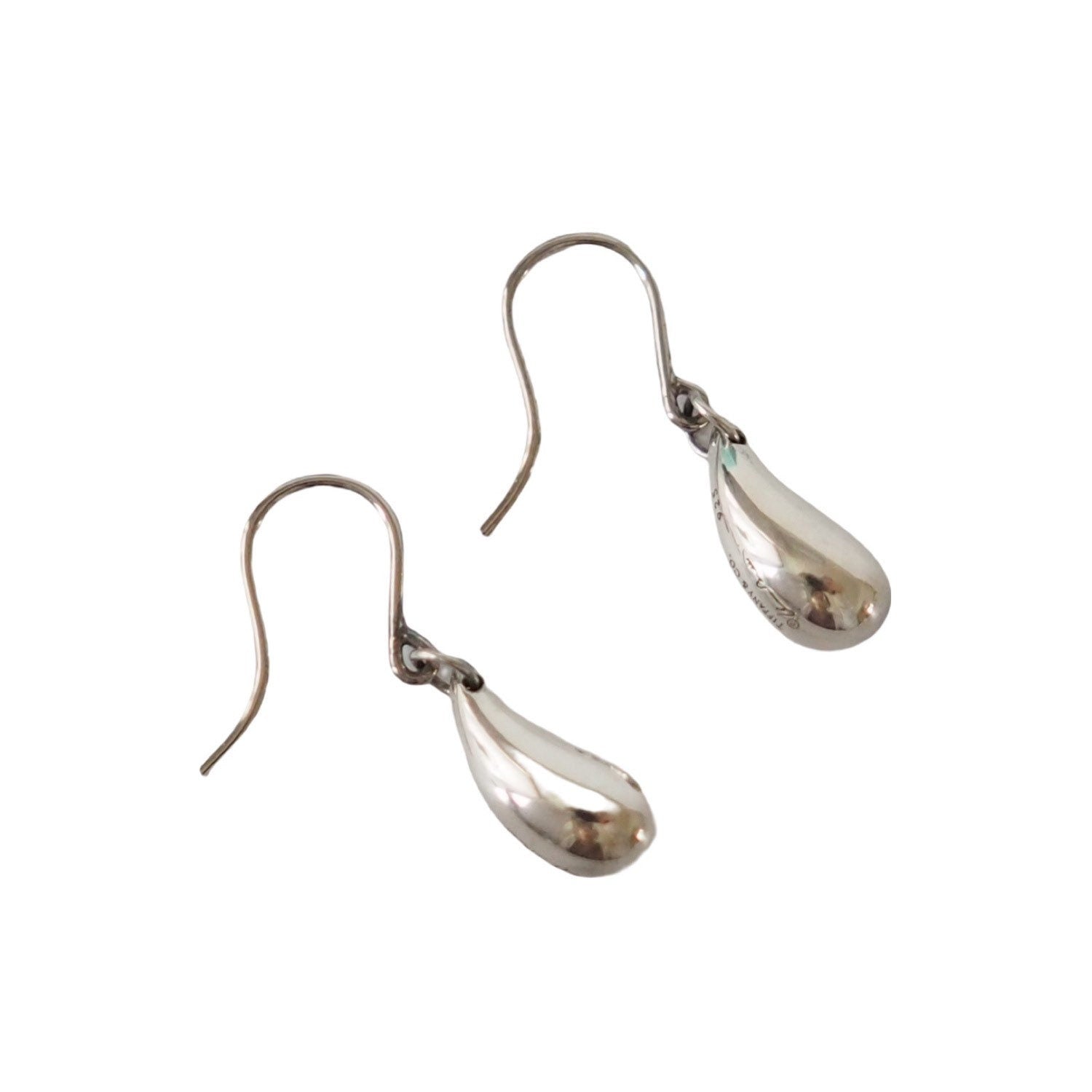Tiffany & Co Drop Earrings Pierces Sterling Silver 925 Box