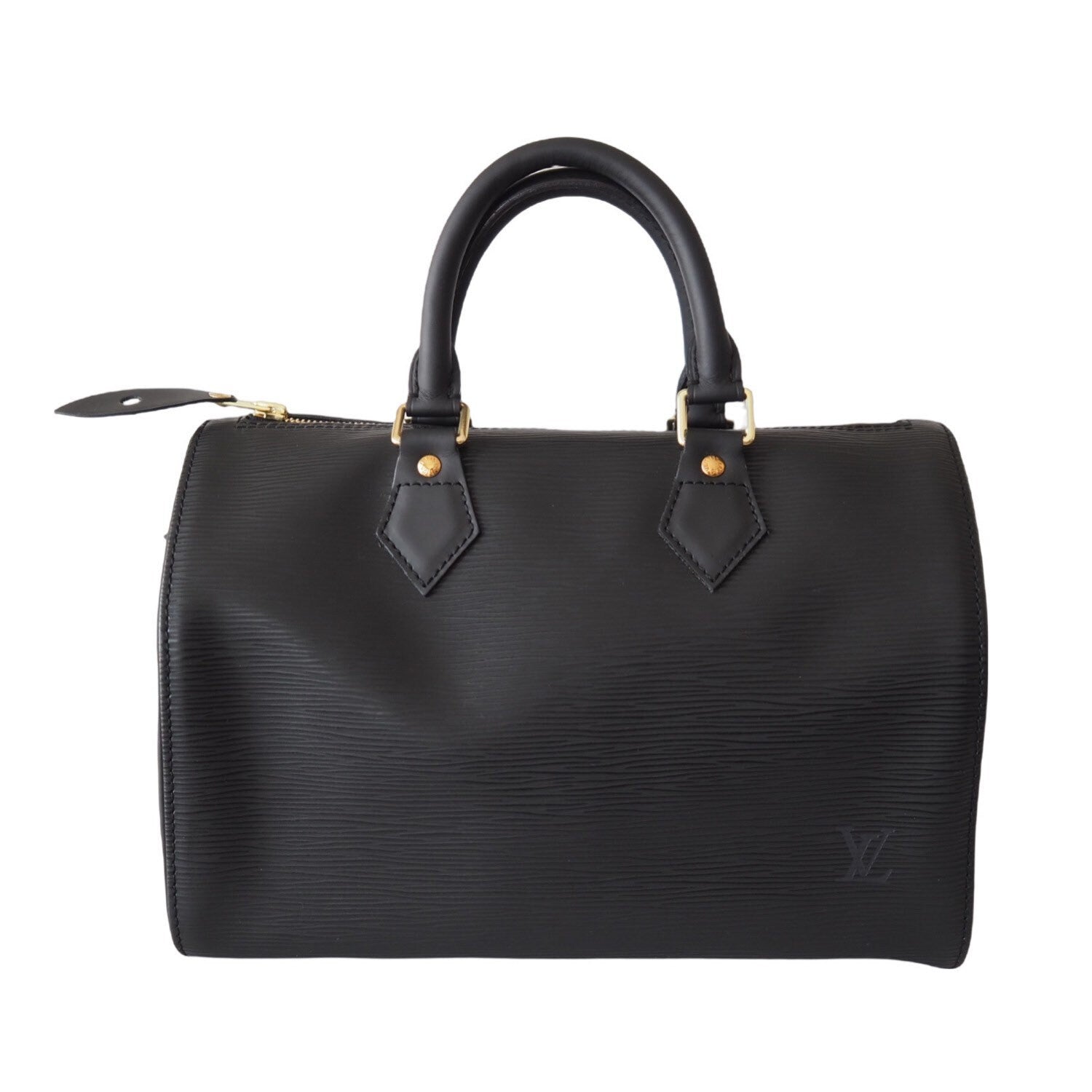 LOUIS VUITTON Speedy 25 Epi Boston Hand Bag M43013 Purse Authentic