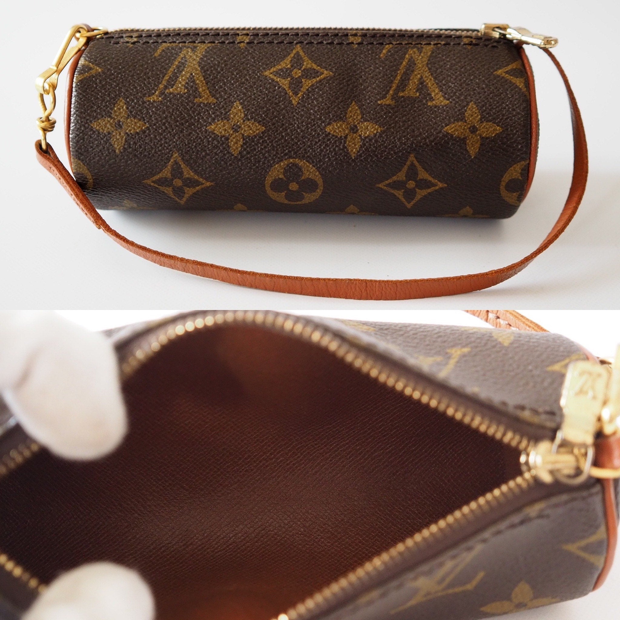 LOUIS VUITTON Papillon 30 Hand Bag M51365 Vintage Authentic