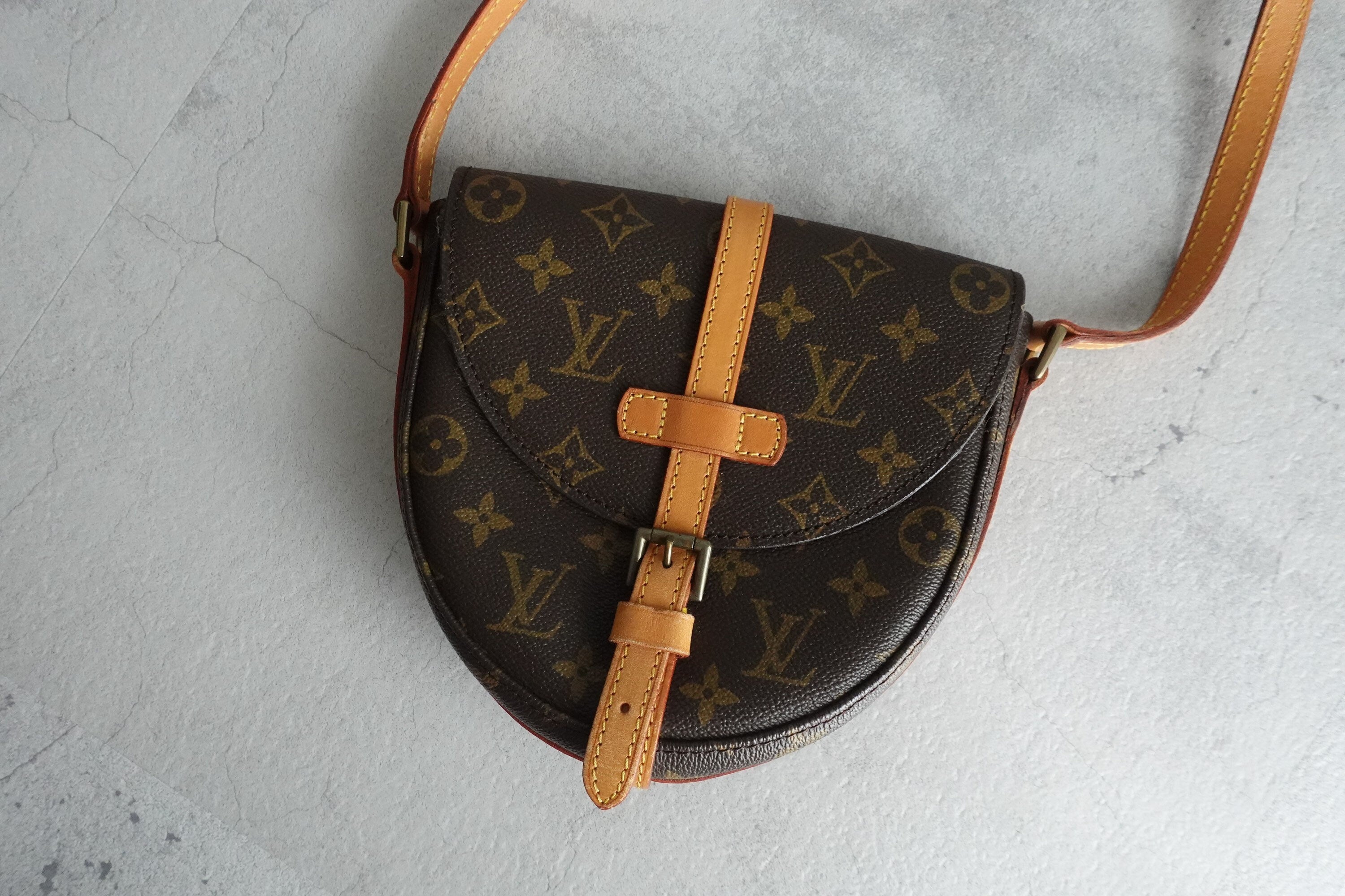 LOUIS VUITTON Monogram Chantilly PM M51234 Shoulder Bag Authentic