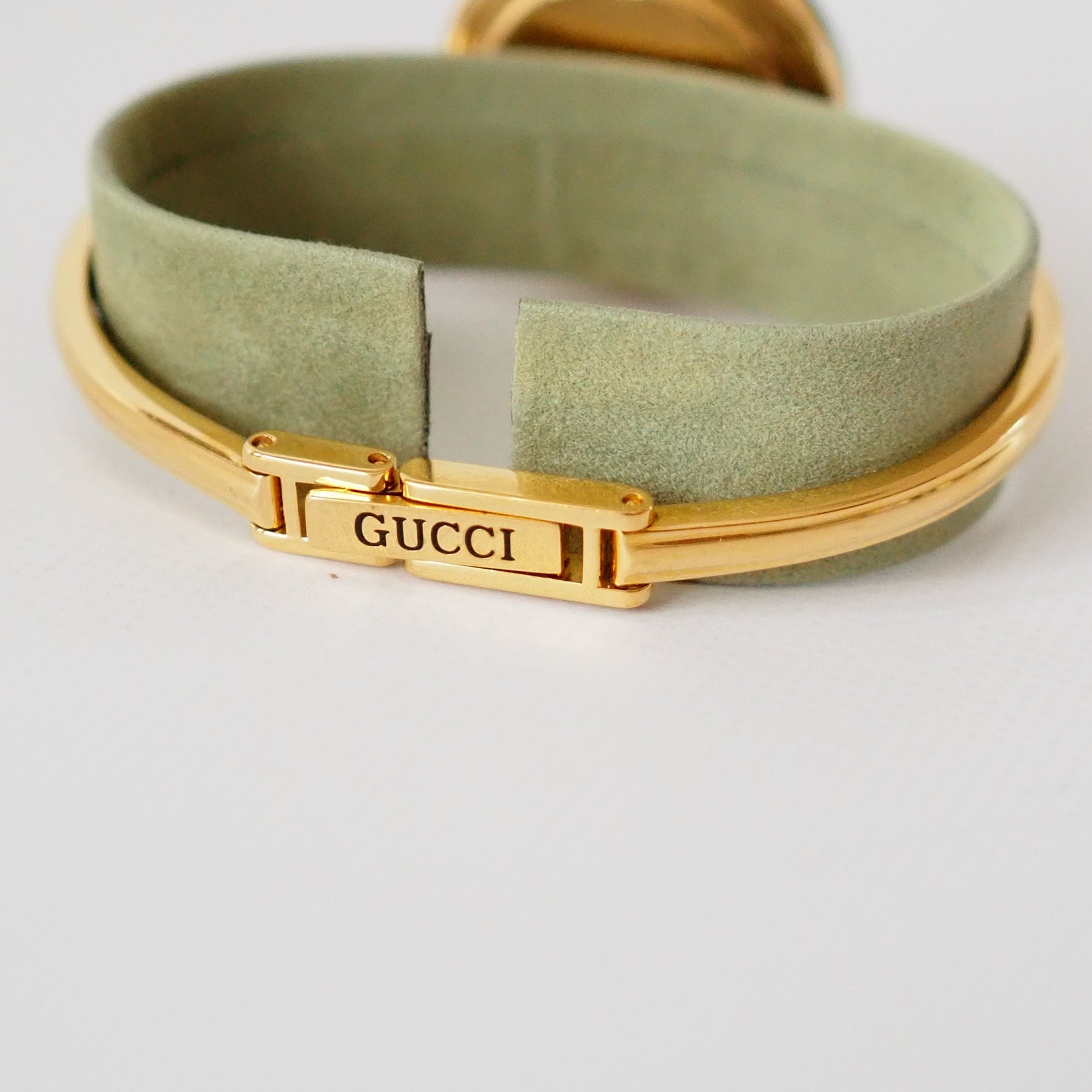 GUCCI Accessories Change Bezel 12 colors Bangle watch Wristwatch Gold