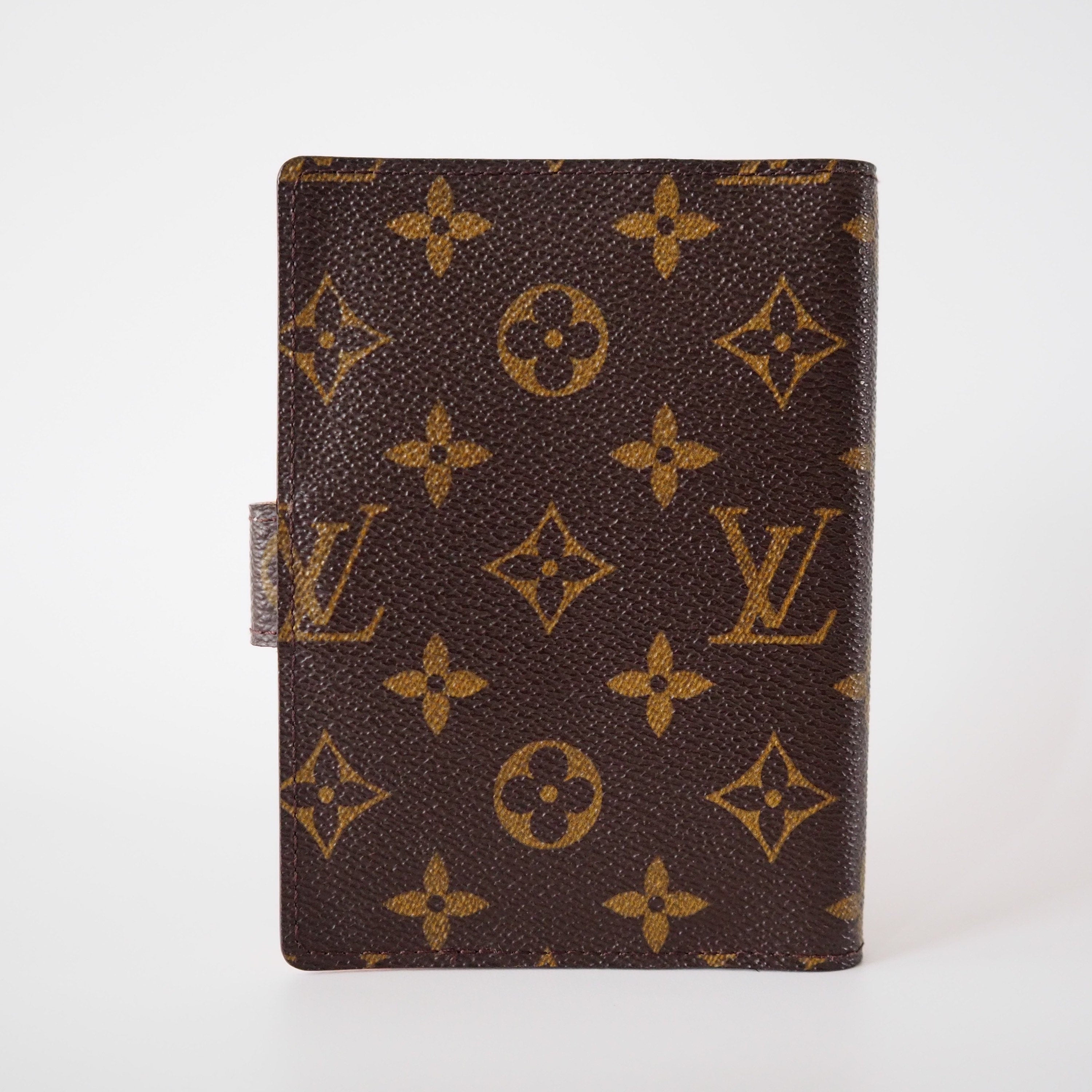 LOUIS VUITTON Monogram Koala Agenda PM Day Planner Cover Pink Lv Authentic