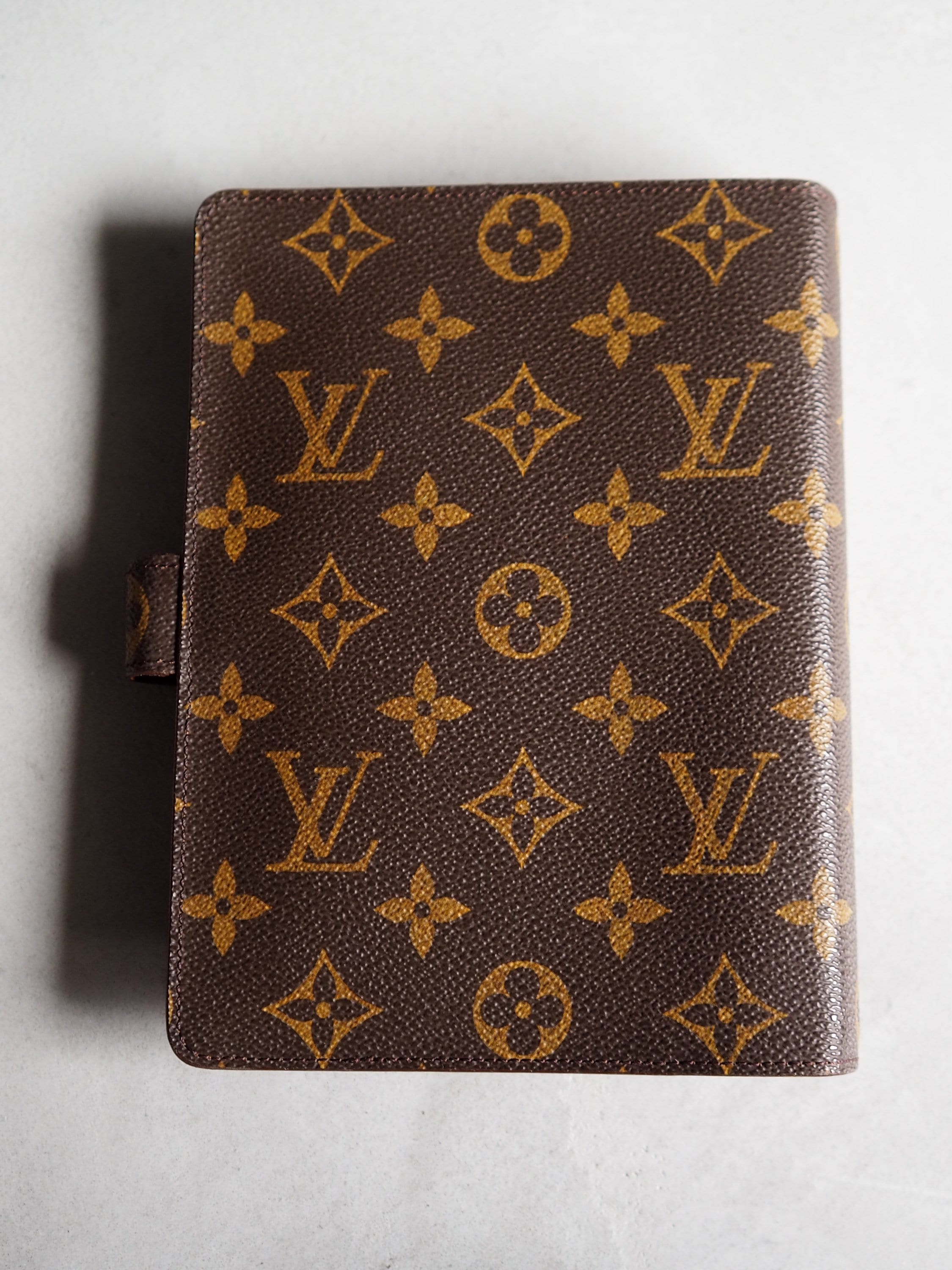 LOUIS VUITTON Agenda MM Monogram Day Planner Cover Authentic