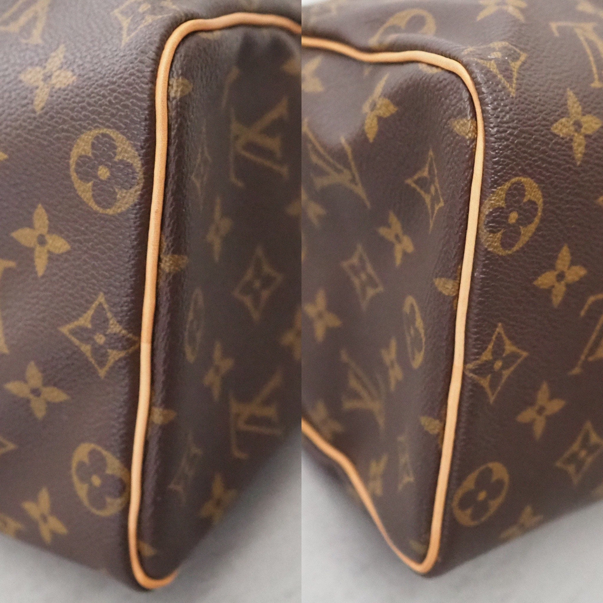 LOUIS VUITTON Speedy 25 Monogram Boston Hand Bag M41528 Purse Authentic