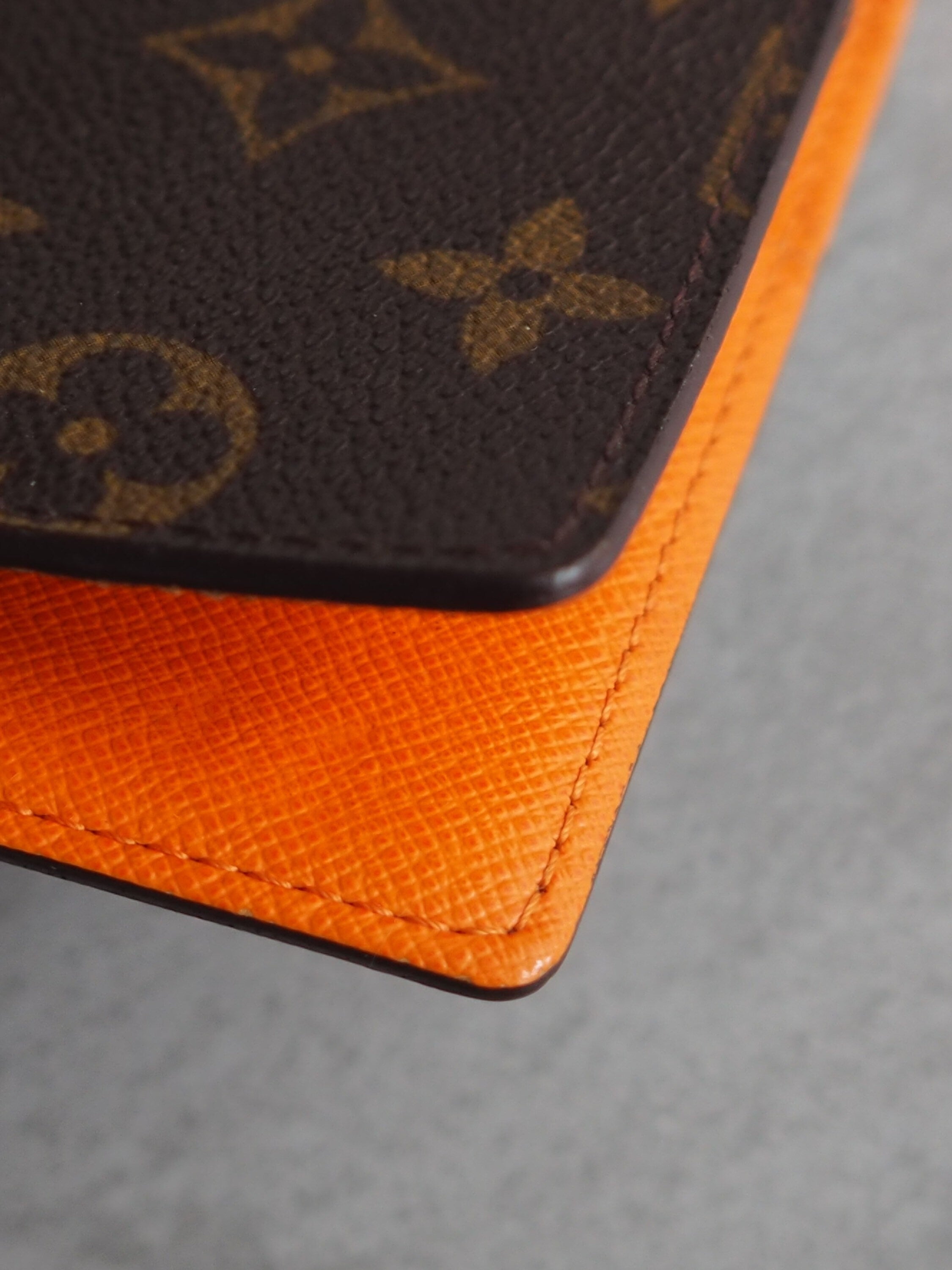 LOUIS VUITTON Monogram Koala Agenda PM Day Planner Cover Orange Lv Authentic