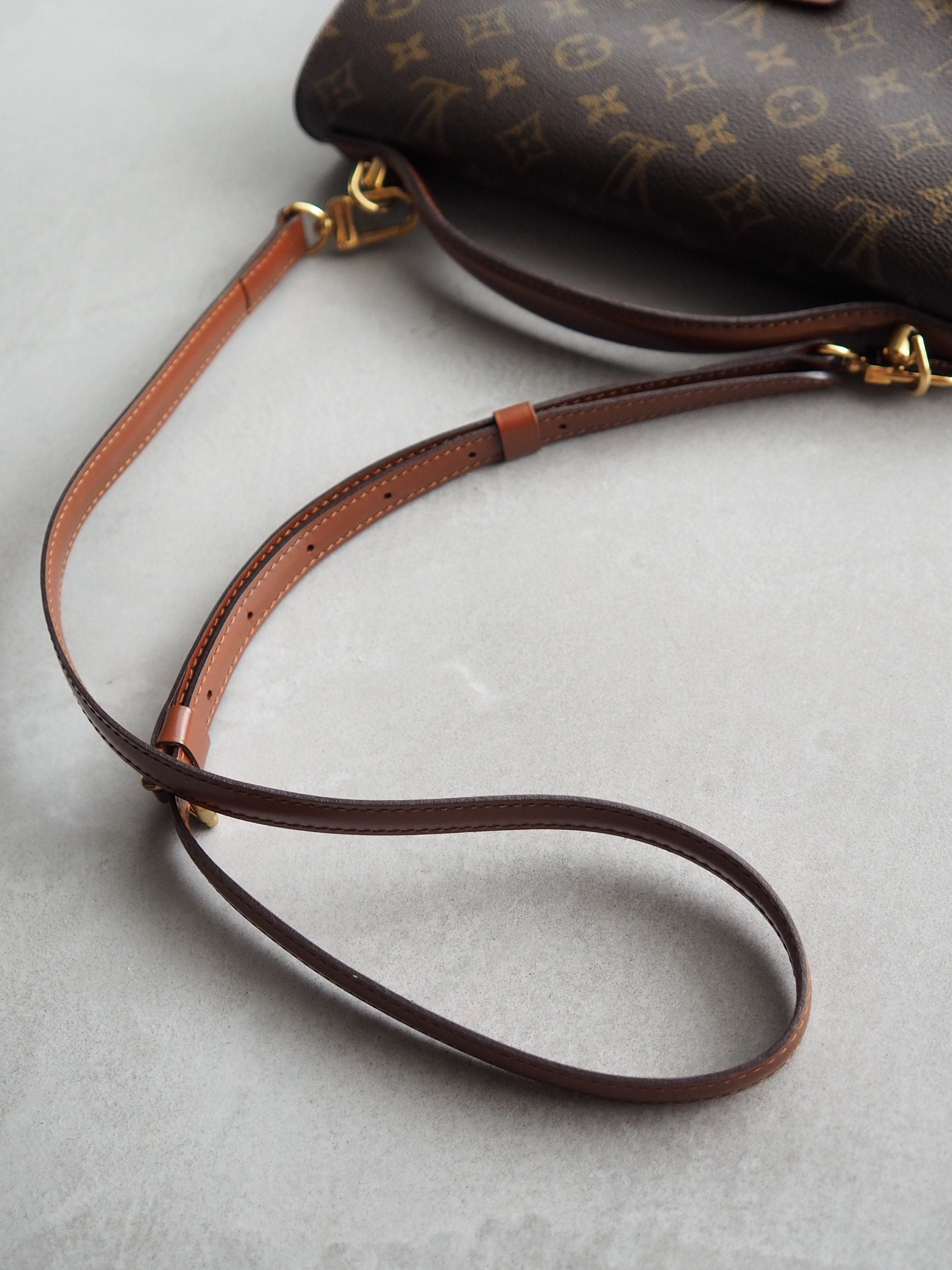 LOUIS VUITTON Monogram Monceau 2way Hand Shoulder Bag M51185 Authentic