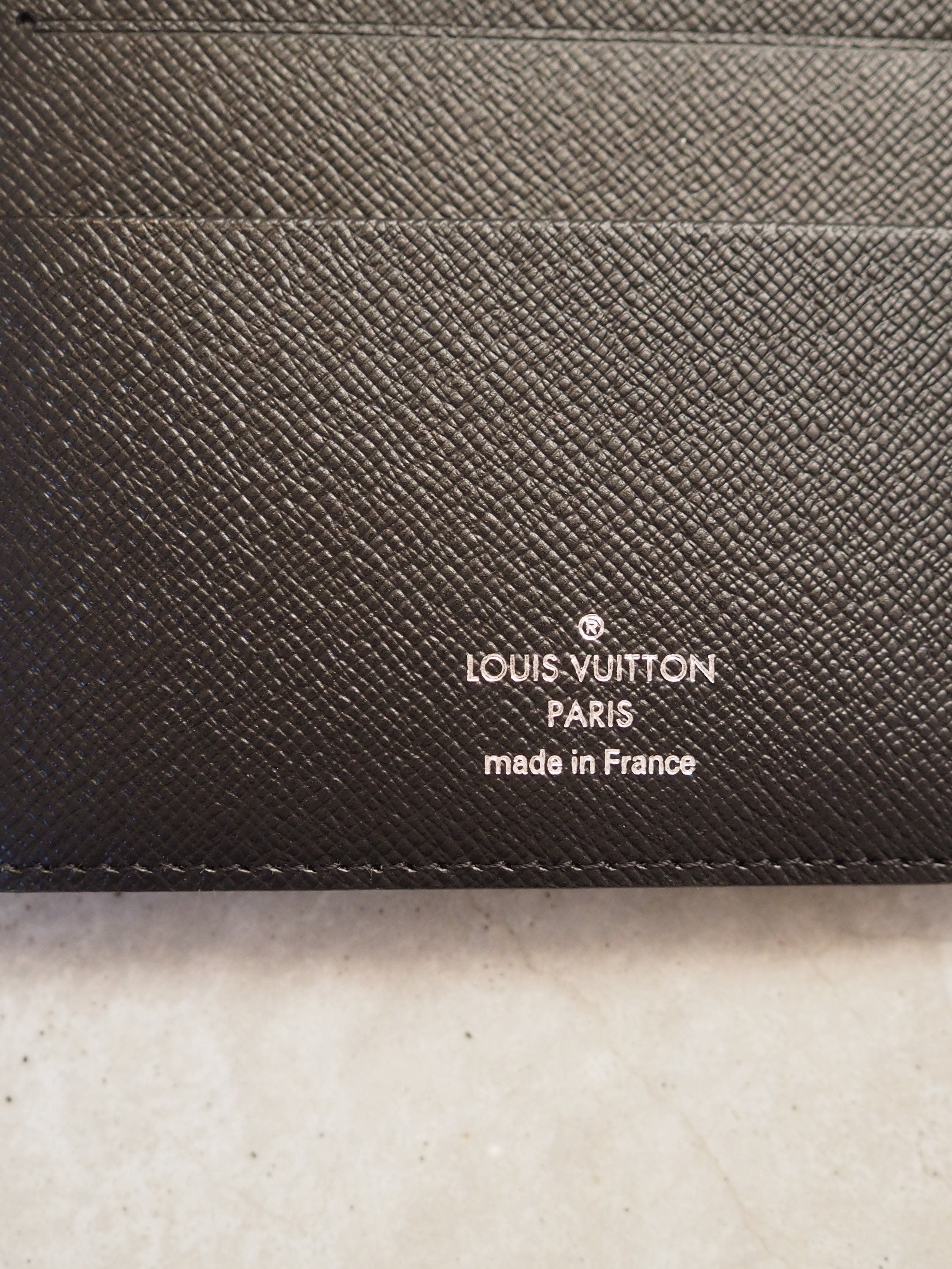 LOUIS VUITTON Agenda MM Damier Graphite Day Planner Cover Authentic Vintage Box